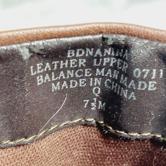 Bandolino Chestnut Leather Ankle Booties - Picture 11 of 15
